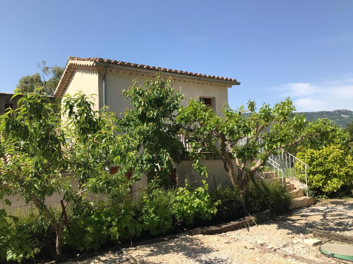 Chambre: une fenêtre sur le Ventoux Plaisians Exterior foto