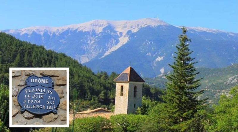 Chambre: une fenêtre sur le Ventoux Plaisians Exterior foto